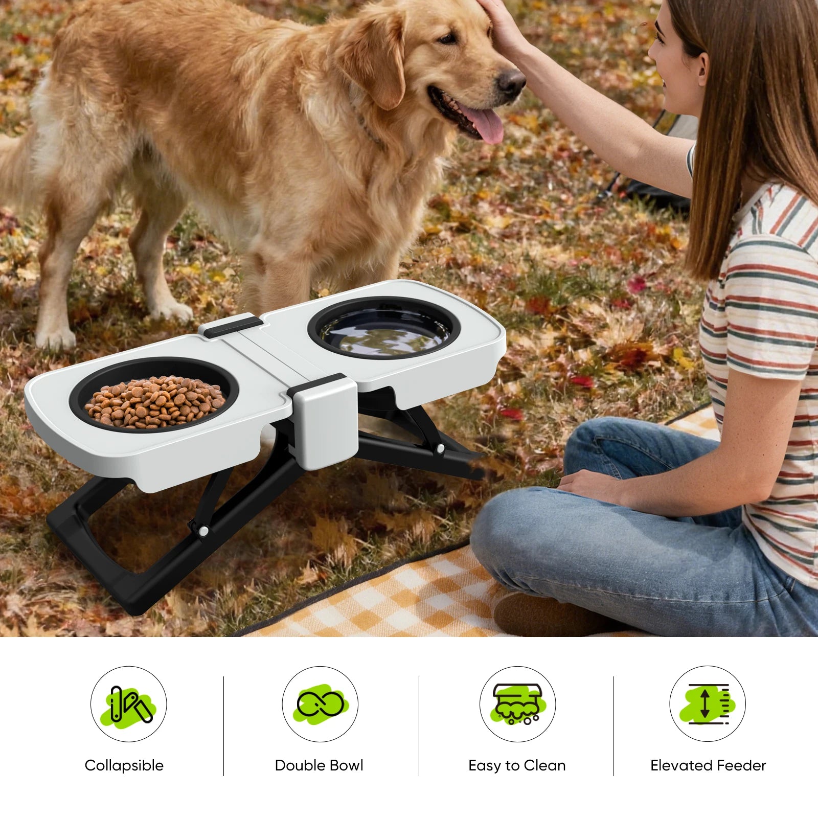 Elevated Dog Bowl Stand