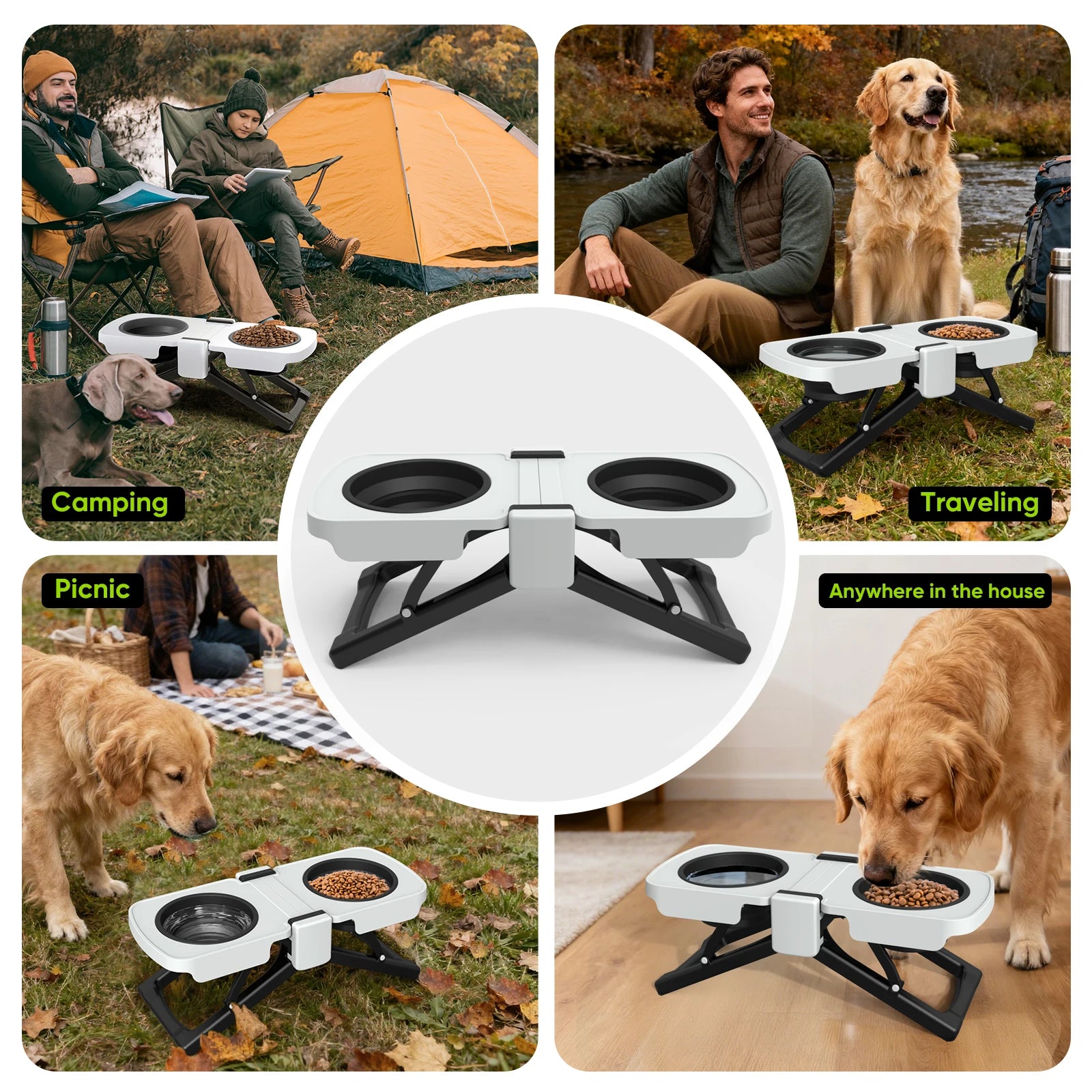 Elevated Dog Bowl Stand