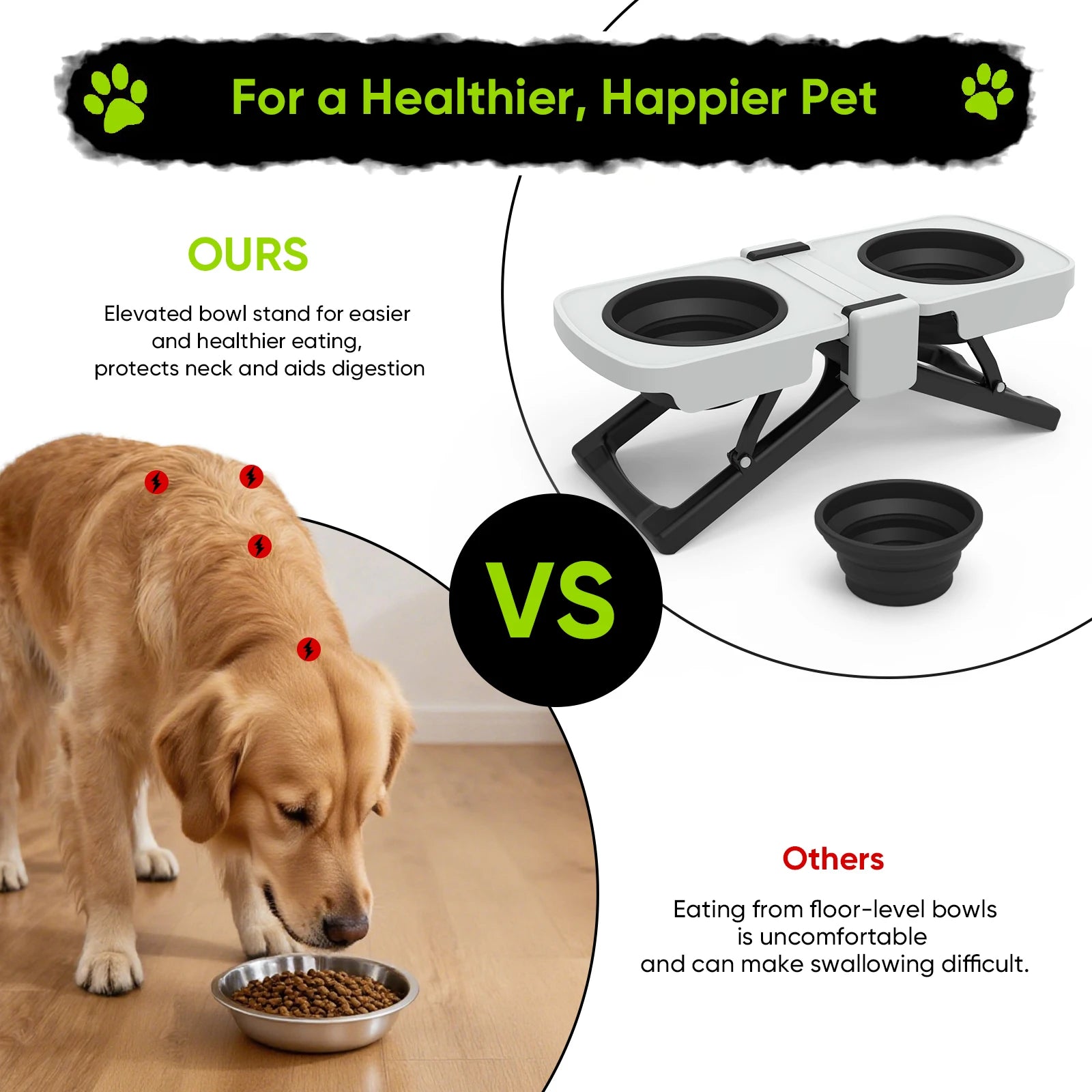 Elevated Dog Bowl Stand