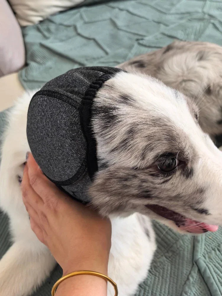 Dog Ear Muffs for Fireworks & Noise Anxiety | Calming Sound Insulation Headgear