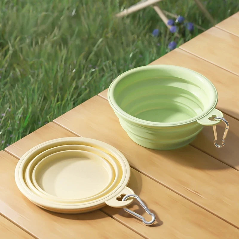 Collapsible Travel Dog Bowl