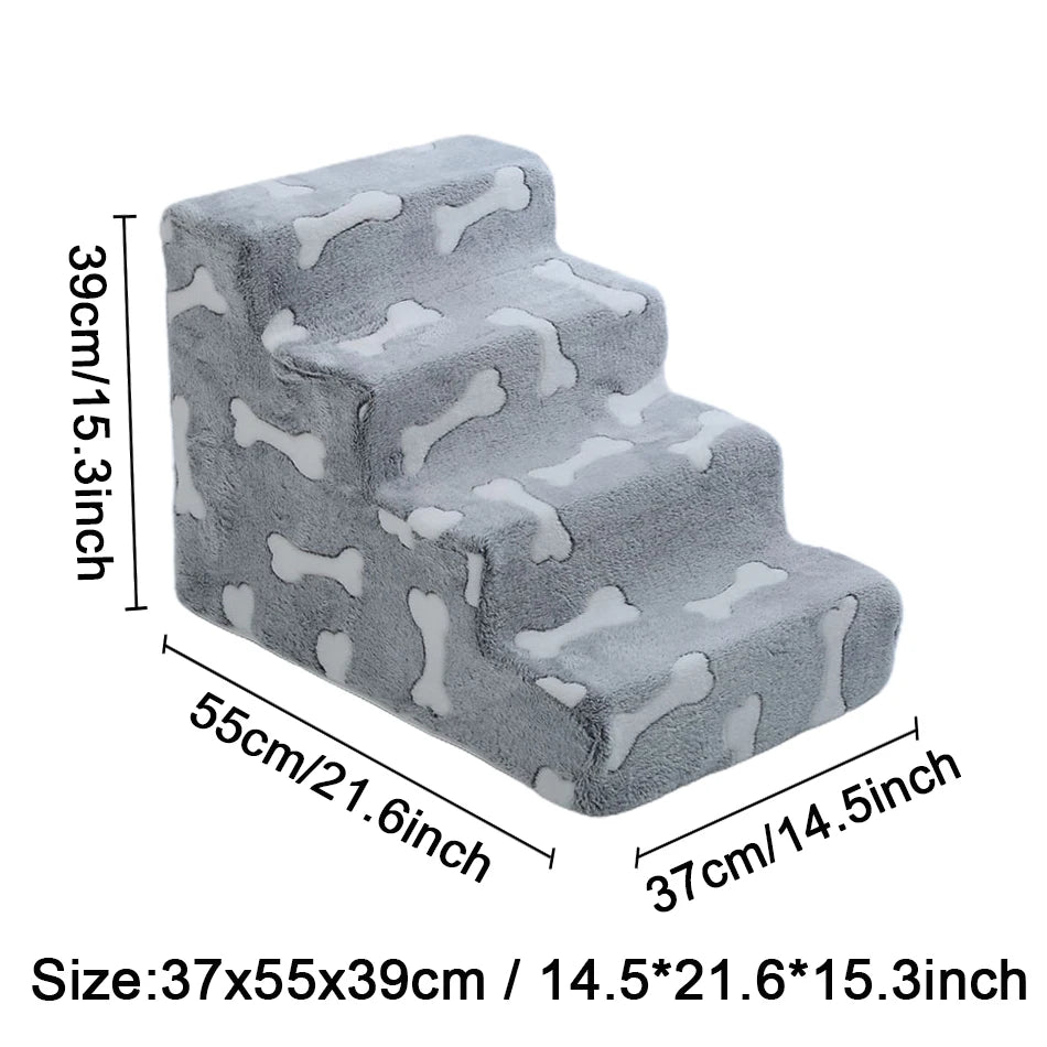 Bone Shape Pet Stairs