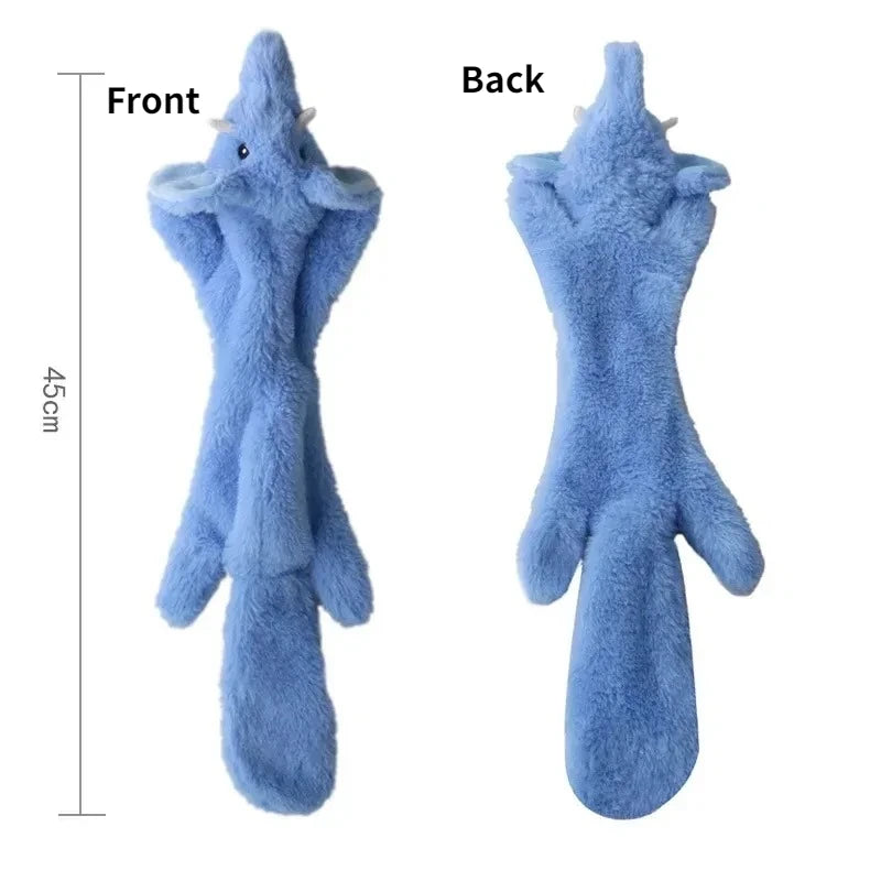 Stuffingless Squeaky Dog Toy