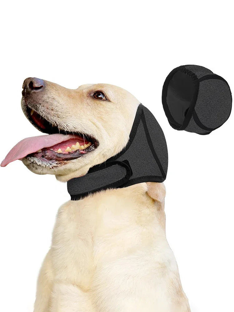 Dog Ear Muffs for Fireworks & Noise Anxiety | Calming Sound Insulation Headgear