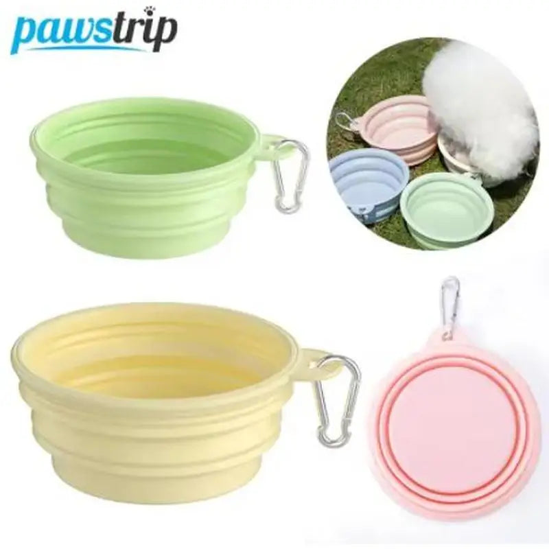 Collapsible Travel Dog Bowl