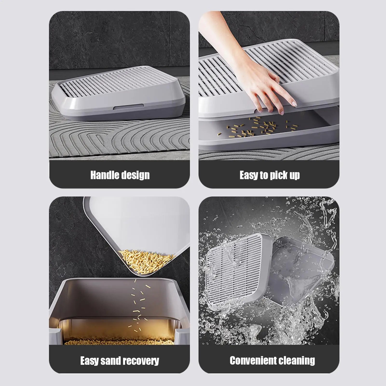 Elevated Cat Litter Trap Mat