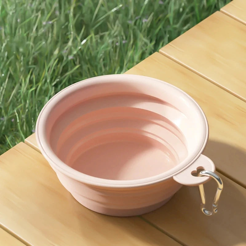 Collapsible Travel Dog Bowl