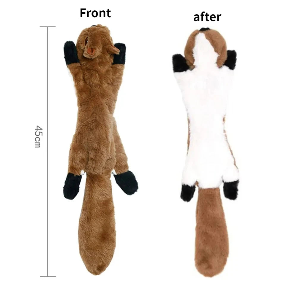 Stuffingless Squeaky Dog Toy
