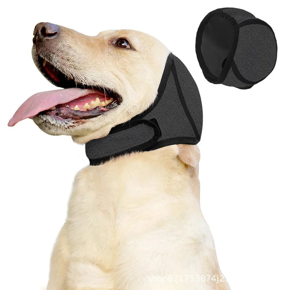 Dog Ear Muffs for Fireworks & Noise Anxiety | Calming Sound Insulation Headgear