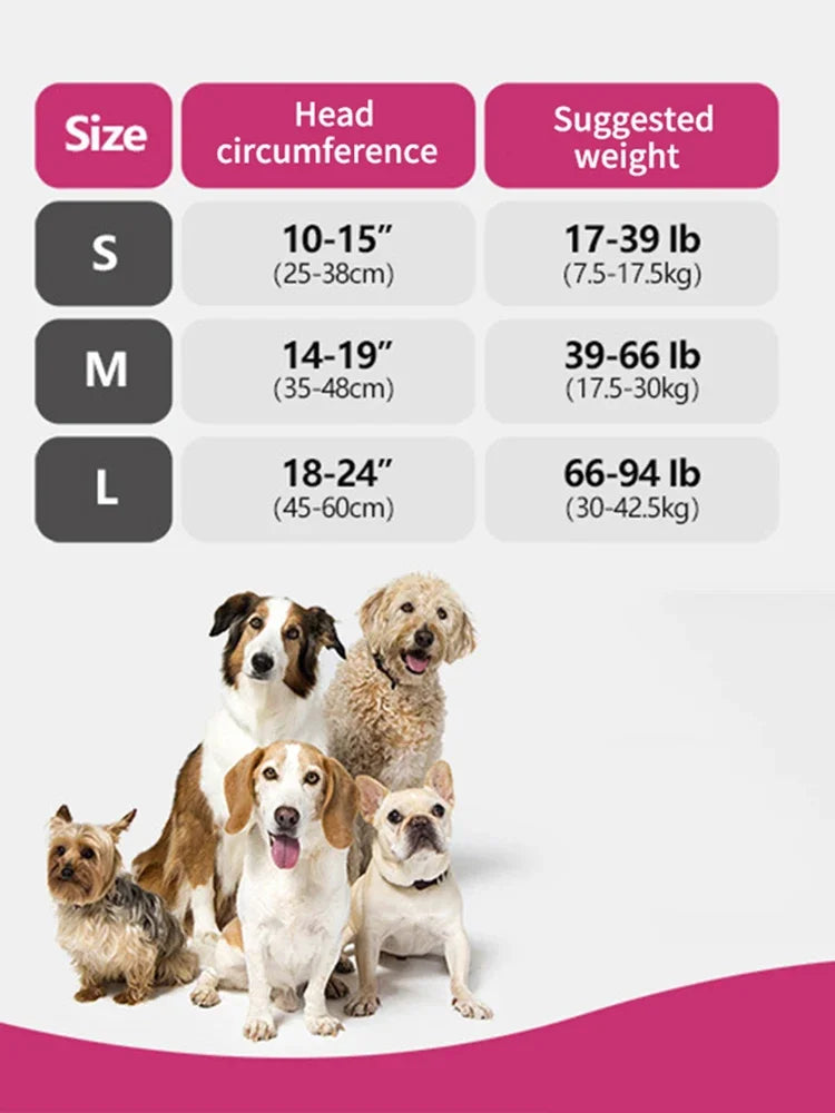 Dog Ear Muffs for Fireworks & Noise Anxiety | Calming Sound Insulation Headgear