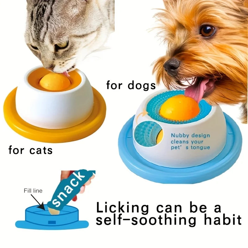 Silicone Lick Mat with Massage Bumps