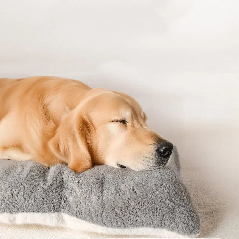 Extra Large Plush Dog Bed – Reversible Super Soft Thickened Pet Mat for Dogs and Cats