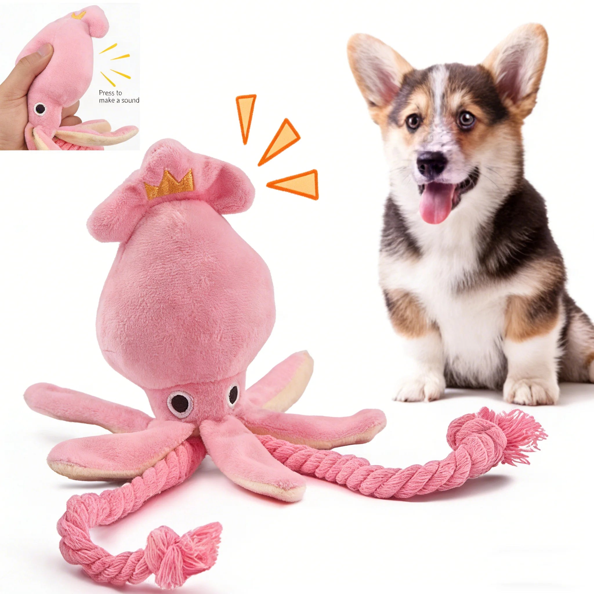 Cotton Rope Octopus Pet Toy