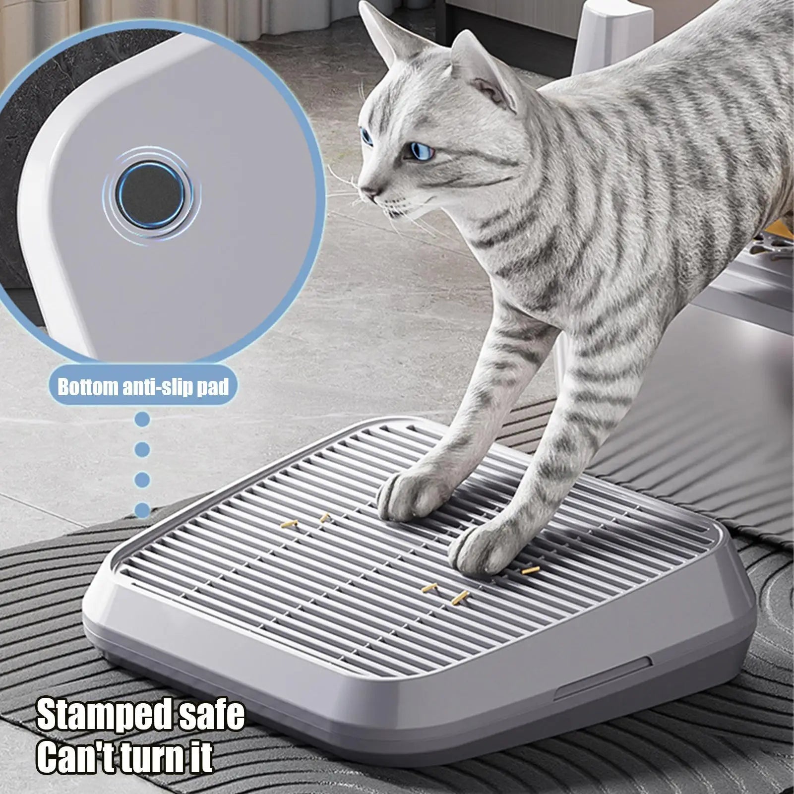 Elevated Cat Litter Trap Mat