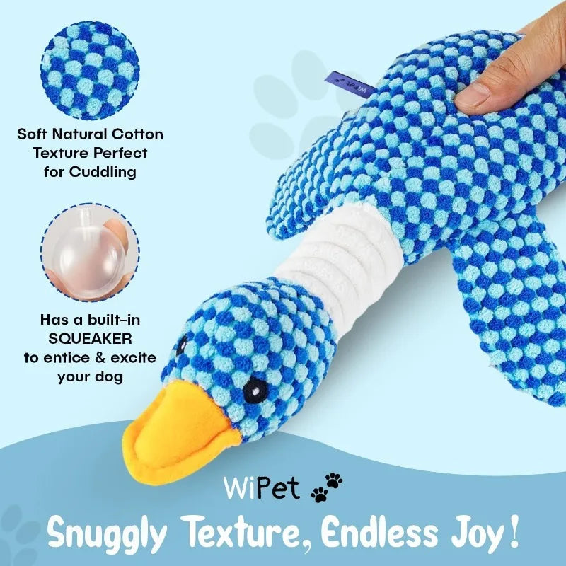 Plush Chew & Squeak Pet Toy
