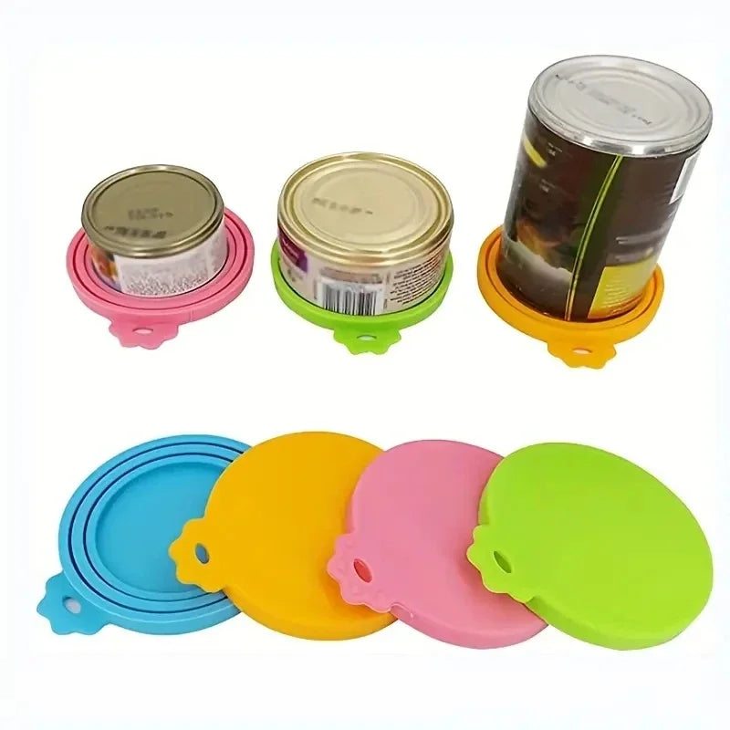Reusable Silicone Can Lid BPA Free for Dogs and Cats
