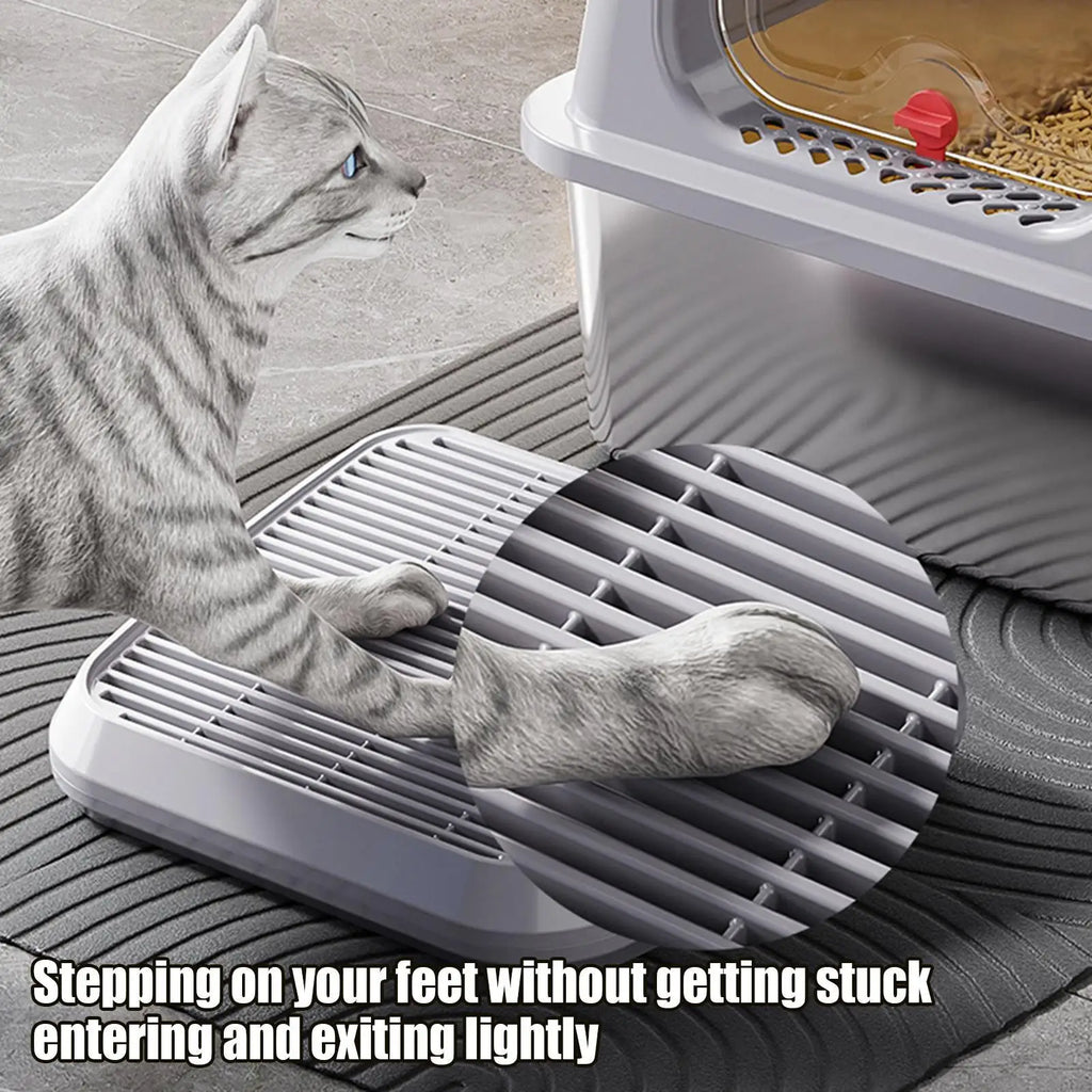 Elevated Cat Litter Trap Mat